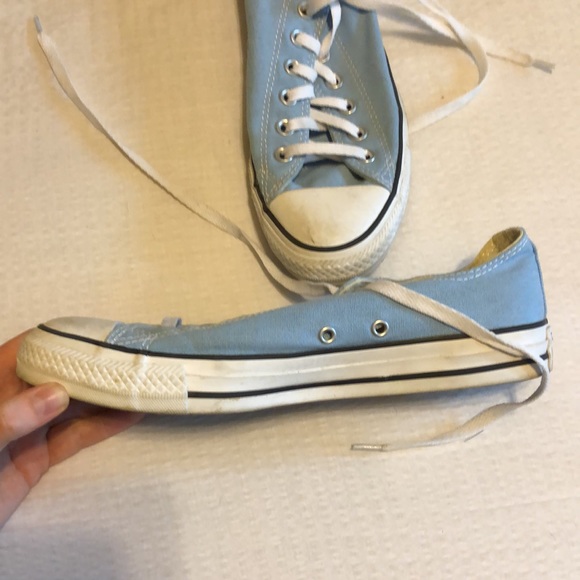 Blue Converse - Picture 2 of 3